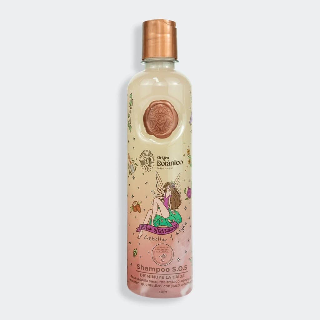 SHAMPOO SOS CEBOLLA Y ARGAN RITUAL BOTANICO 400ML