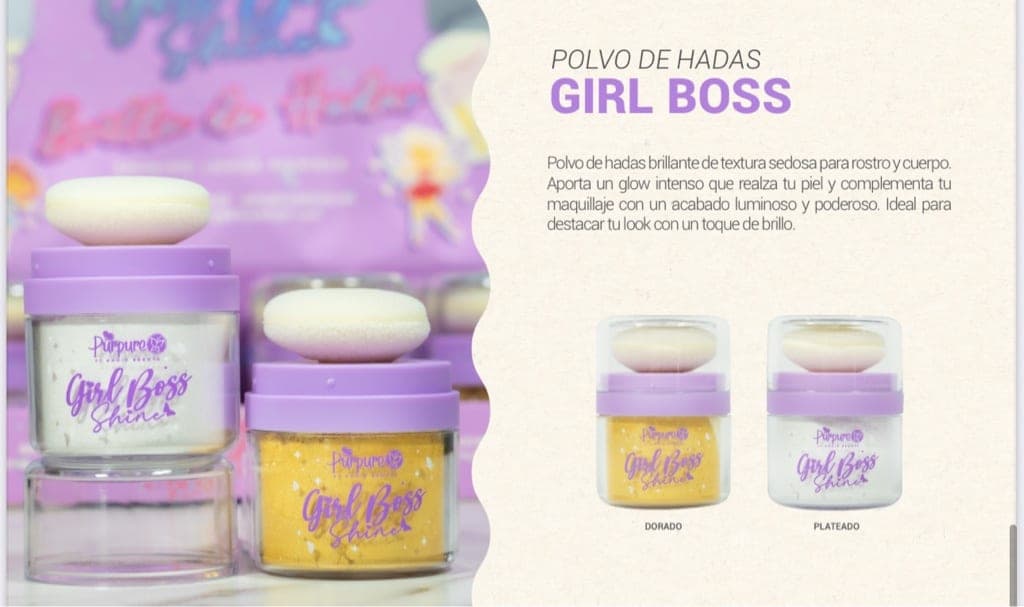 POLVO DE HADAS GIRL BOSS PURPURE