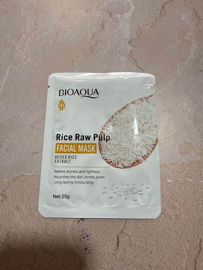 VELO FACIAL ARROZ BIOAQUA