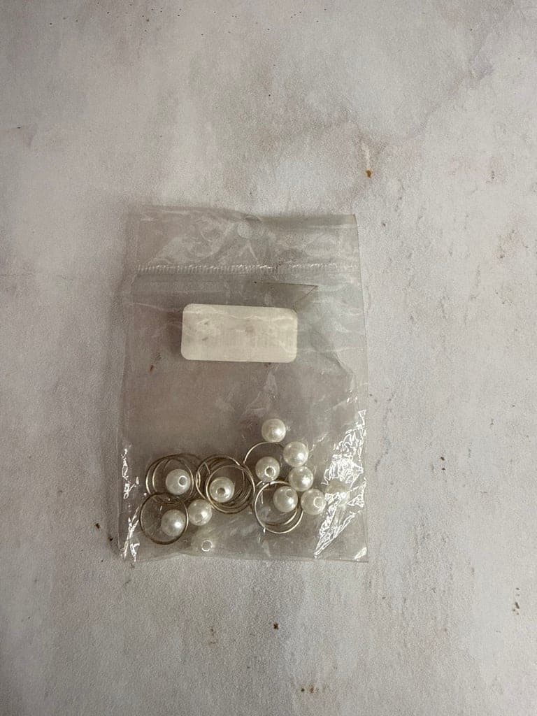 AROS CON BOLAS PARA EL CABELLO