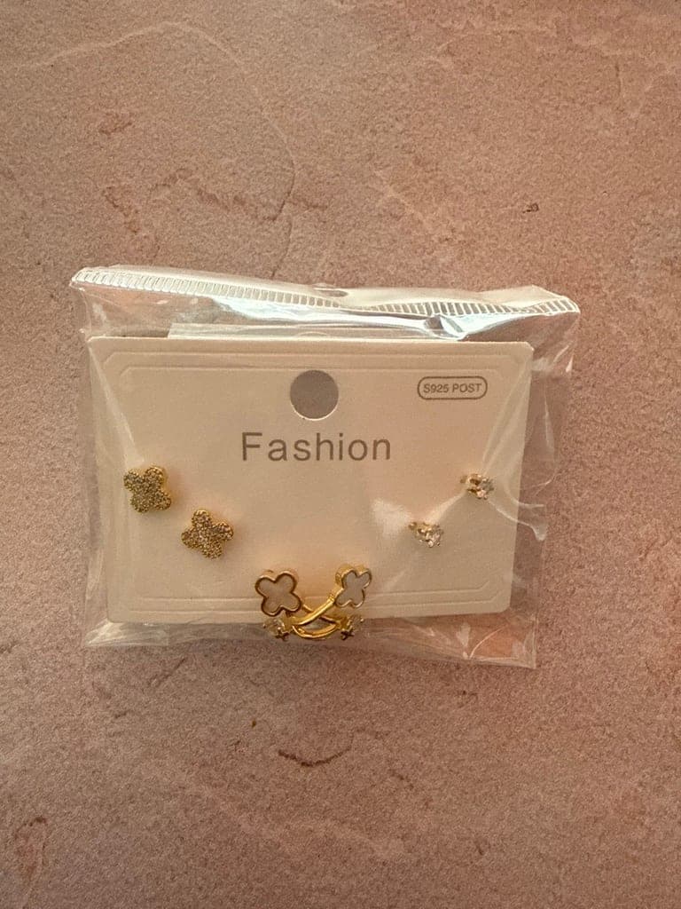 SET DE TOPOS X3 FLOR