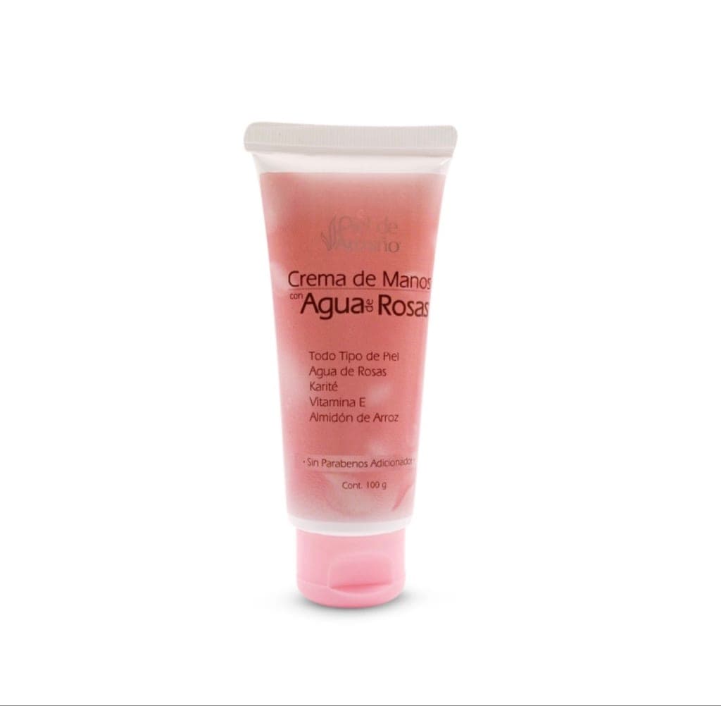 CREMA PARA MANOS AGUA DE ROSAS PA