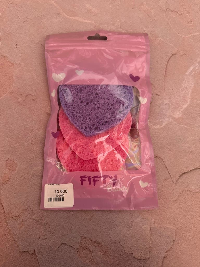 ESPONJA FACIAL CORAZON FIFTY