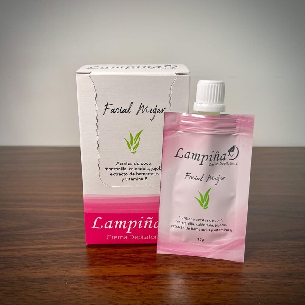 LAMPIÑA FACIAL MUJER SOBRE