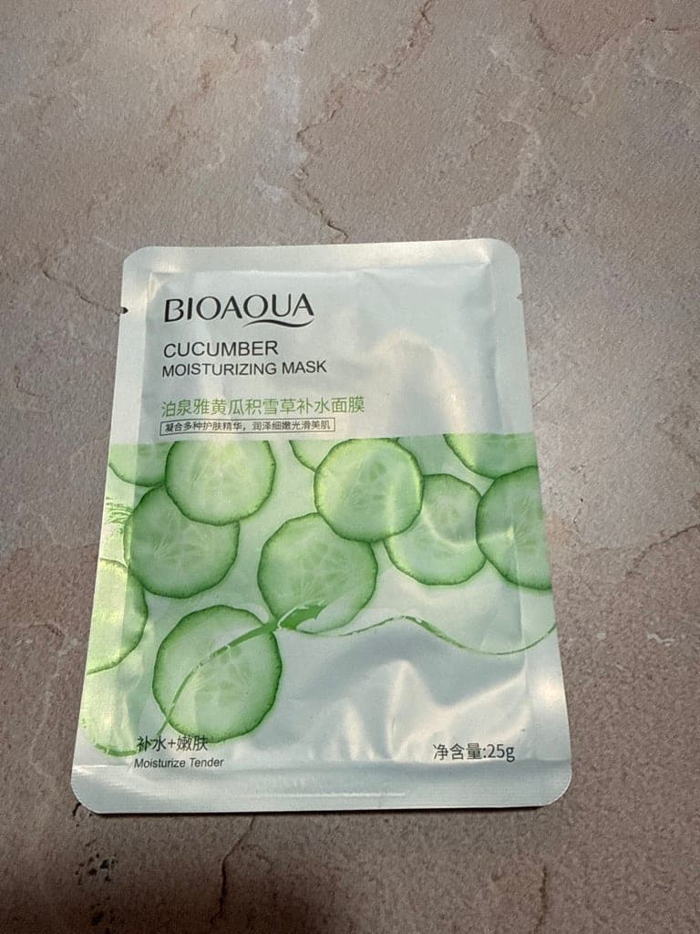 VELO FACIAL BIOAQUA PEPINO