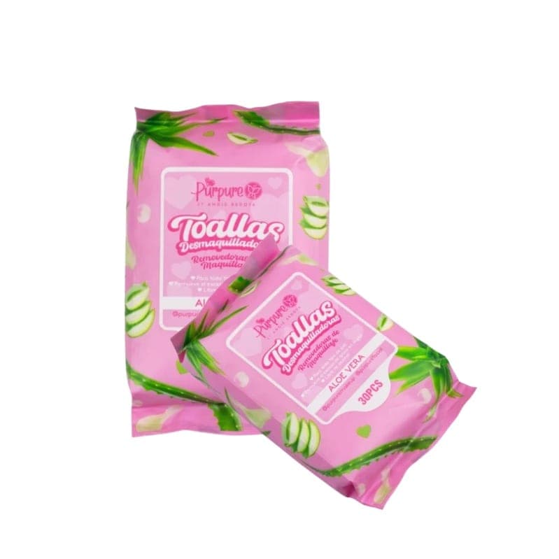 TOALLAS DESMAQUILLANTES X30 PURPURE