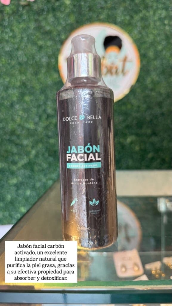 JABON FACIAL CARBON ACTIVADO DB