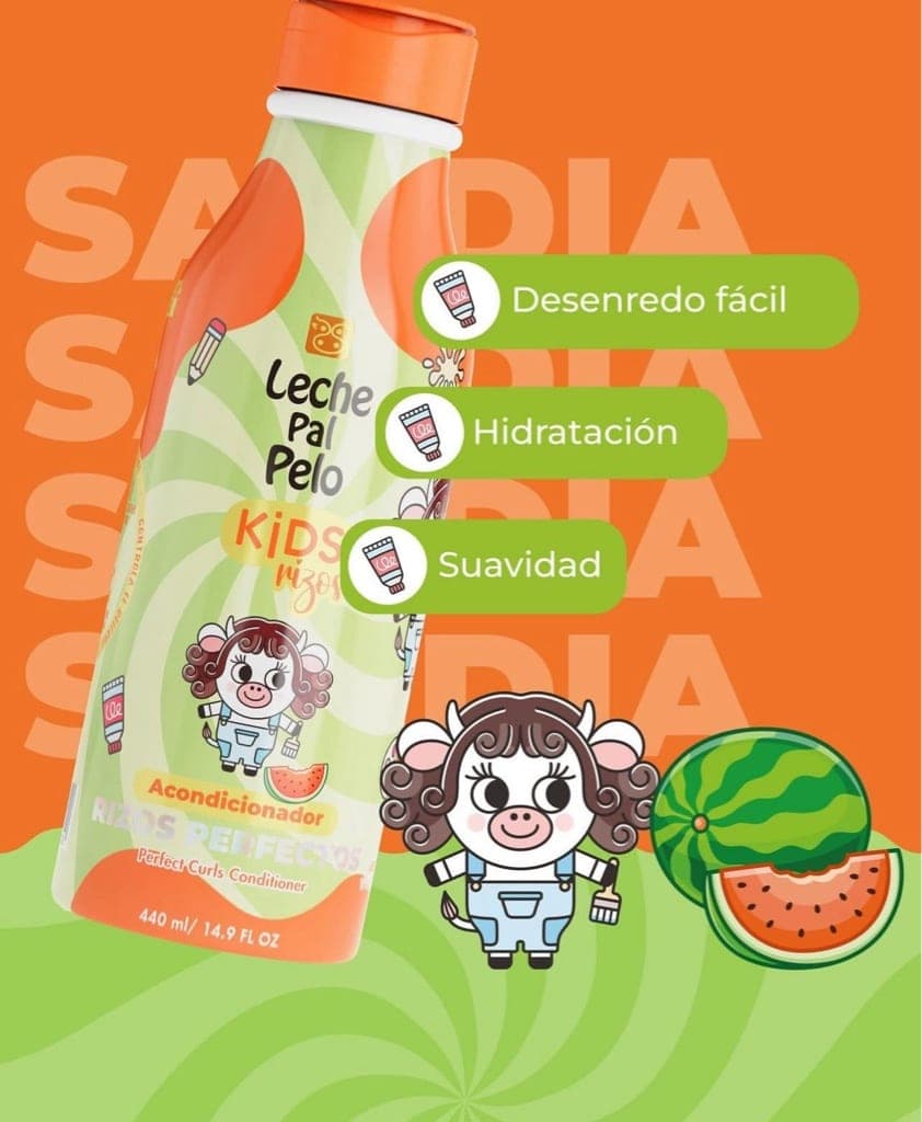 LECHE PAL PELO KIDS RIZOS ACONDICIONADOR