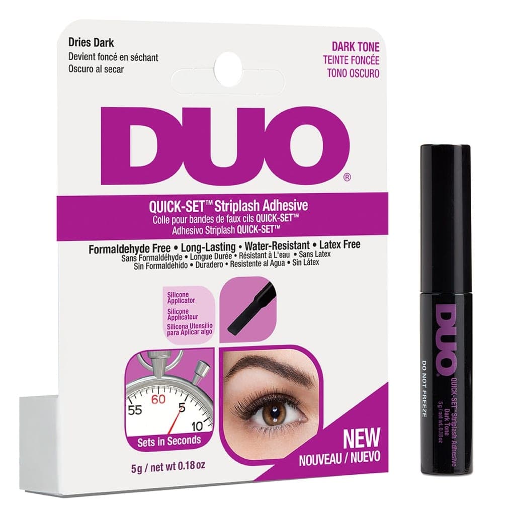 PEGANTE DUO PESTAÑAS NEGRO LINEA