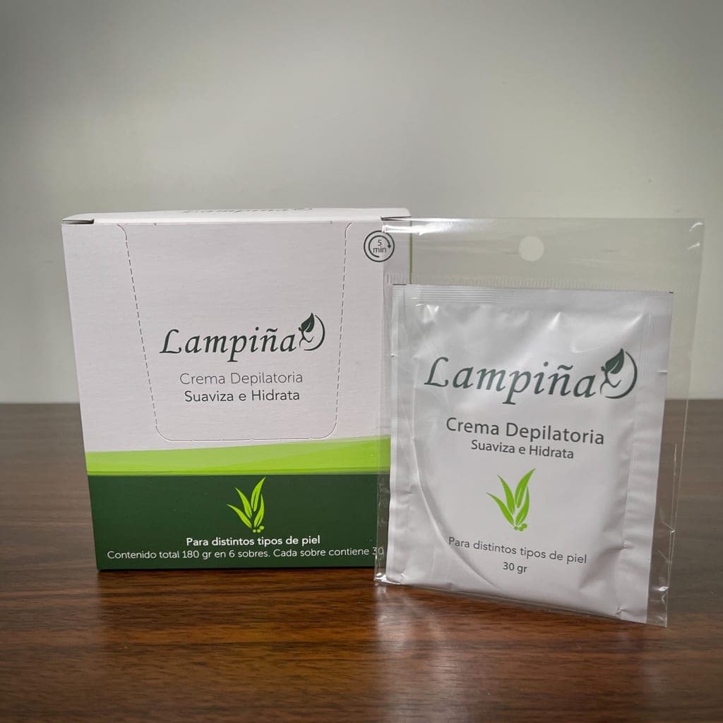 CREMA DEPILATORIA LAMPIÑA SOBRE
