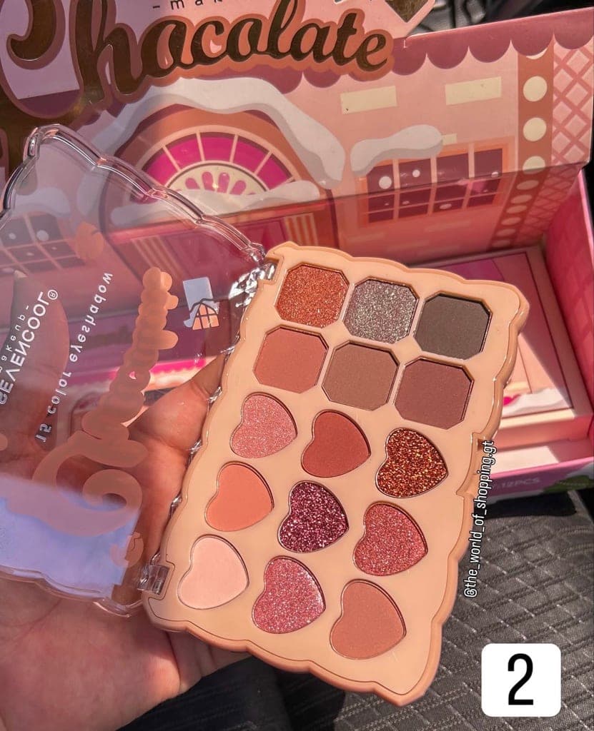 PALETA SOMBRA SURTIDA SEVENCOL