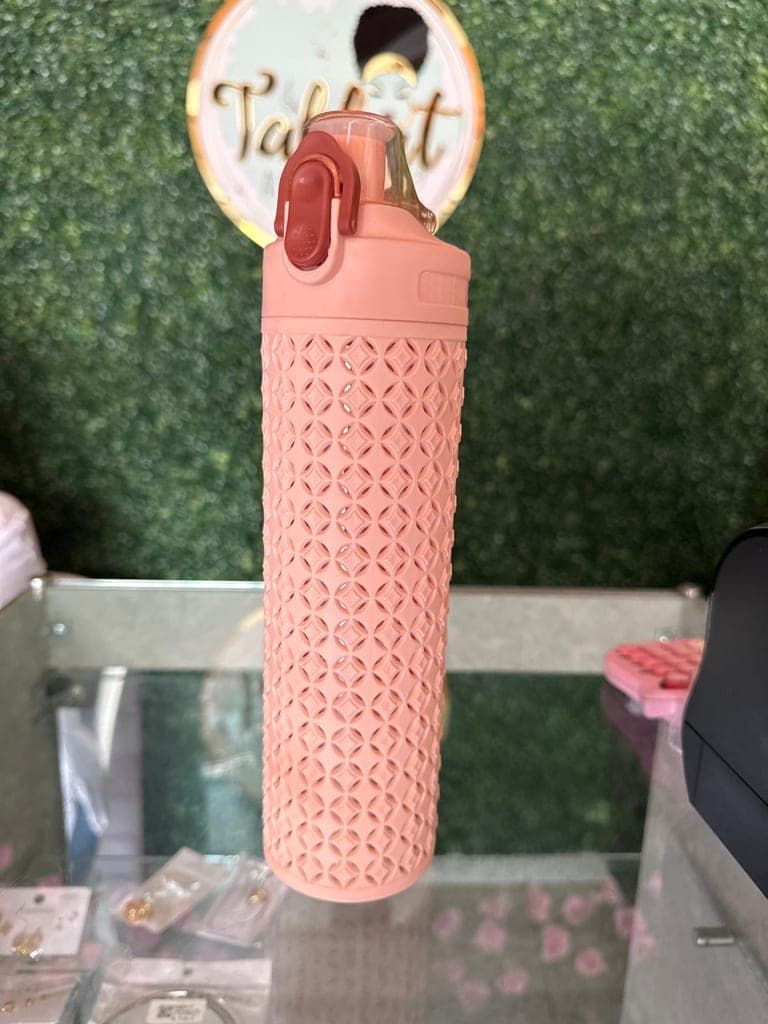 TERMO ROSADO PLASTICO