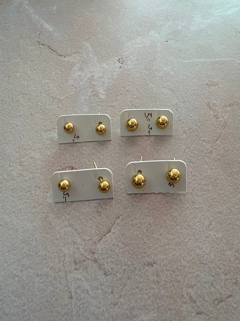 TOPOS DORADOS BOLA