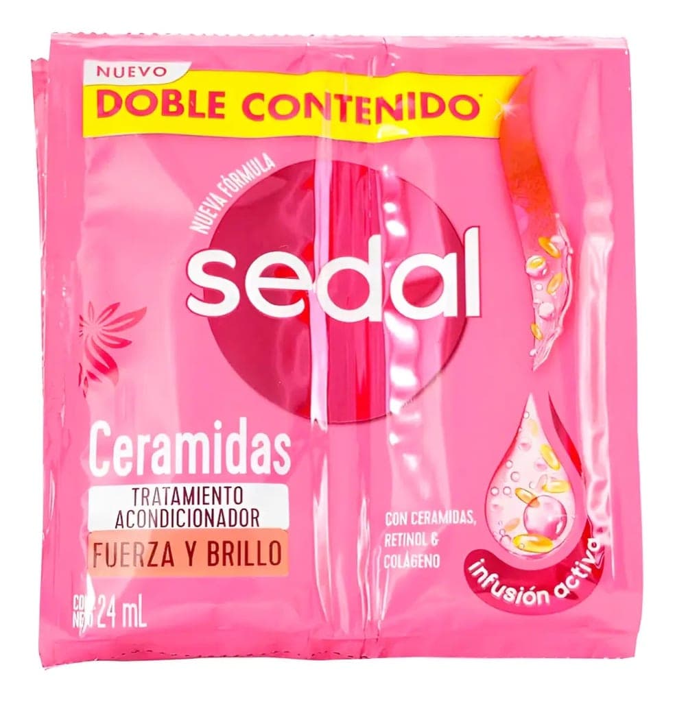 ACONDICIONADOR SEDAL DOBLE ROSADO