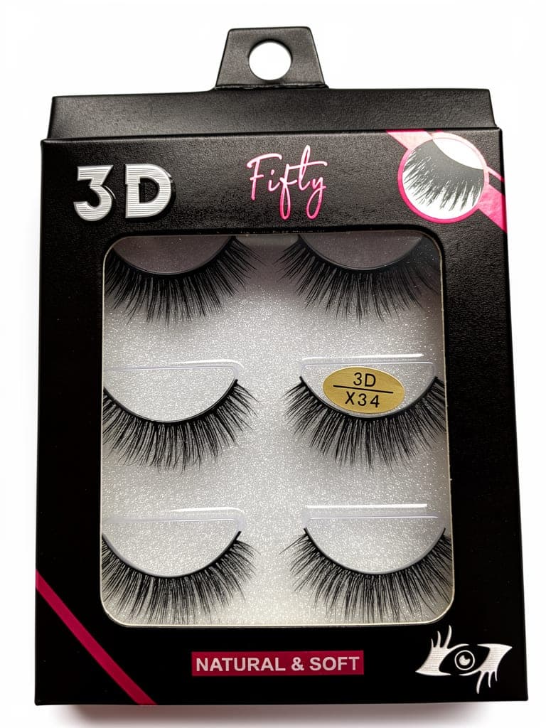 PESTAÑAS ENTERAS 3D FIFTY #34