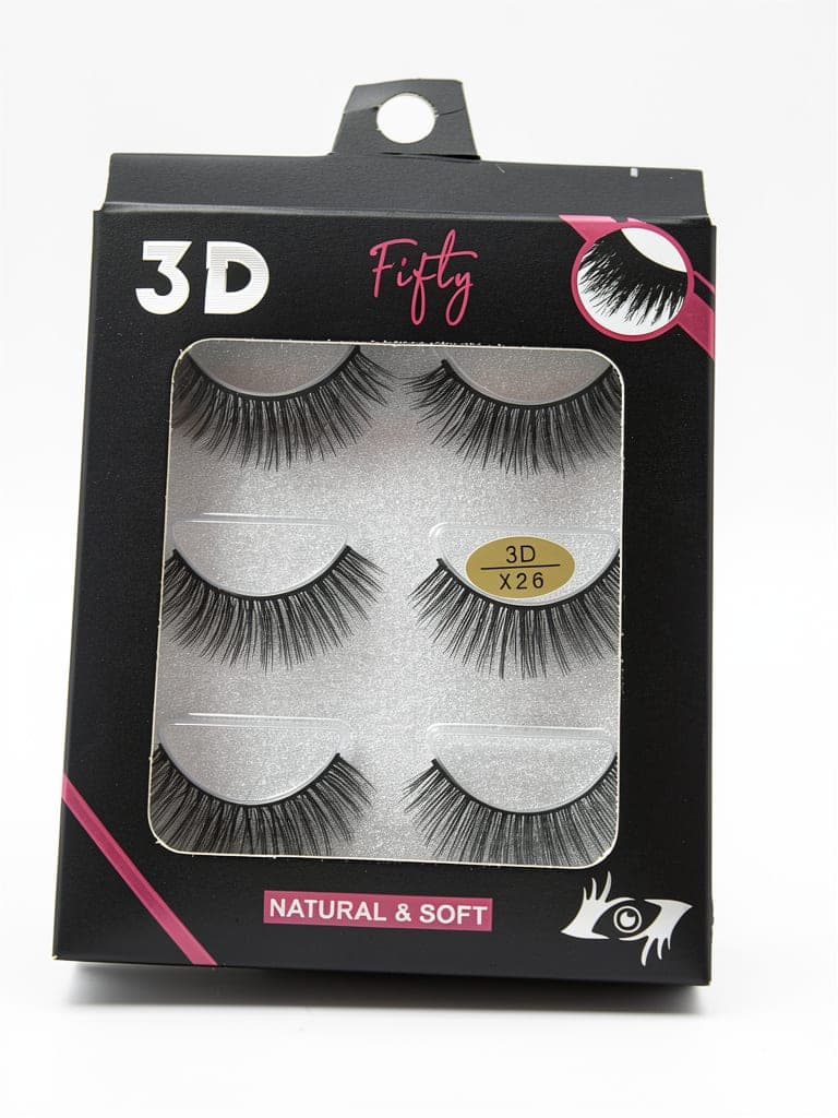 PESTAÑAS ENTERAS 3D FIFTY #26