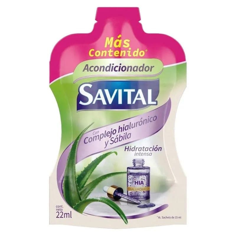 ACONDICIONADOR SAVITAL CON COMPLEJO HIALURONICO Y SABILA