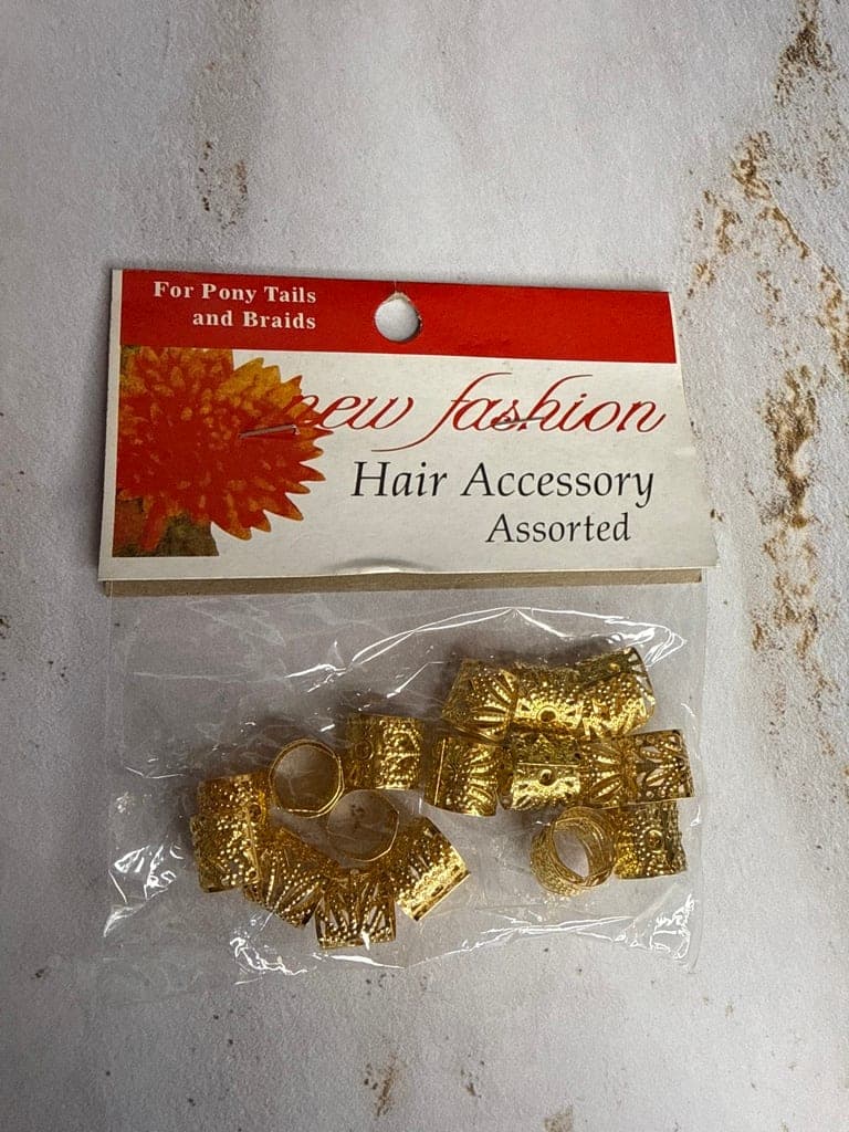 AROS DORADOS CABELLO