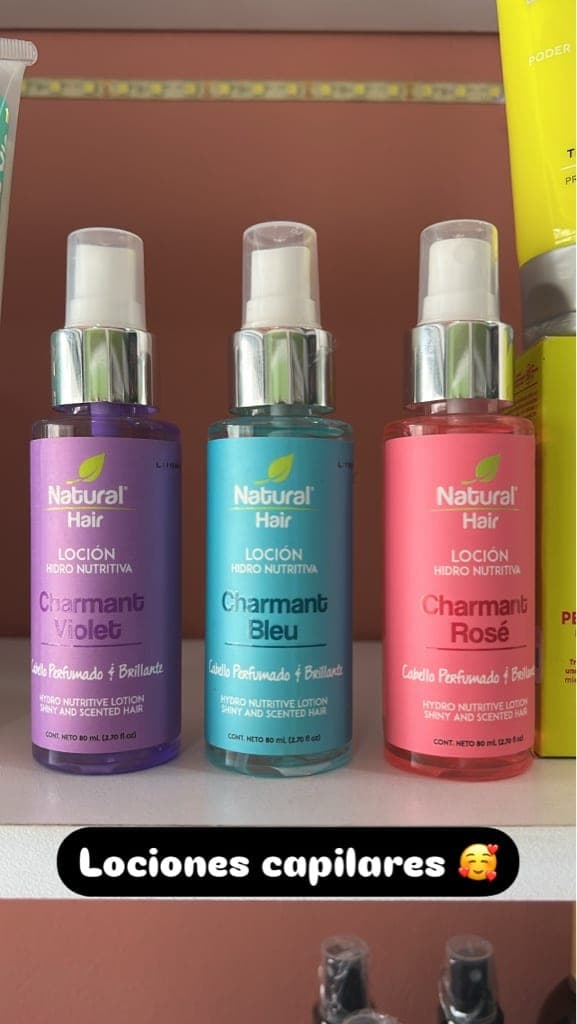 PERFUMES CAPILARES NATURAL HAIR