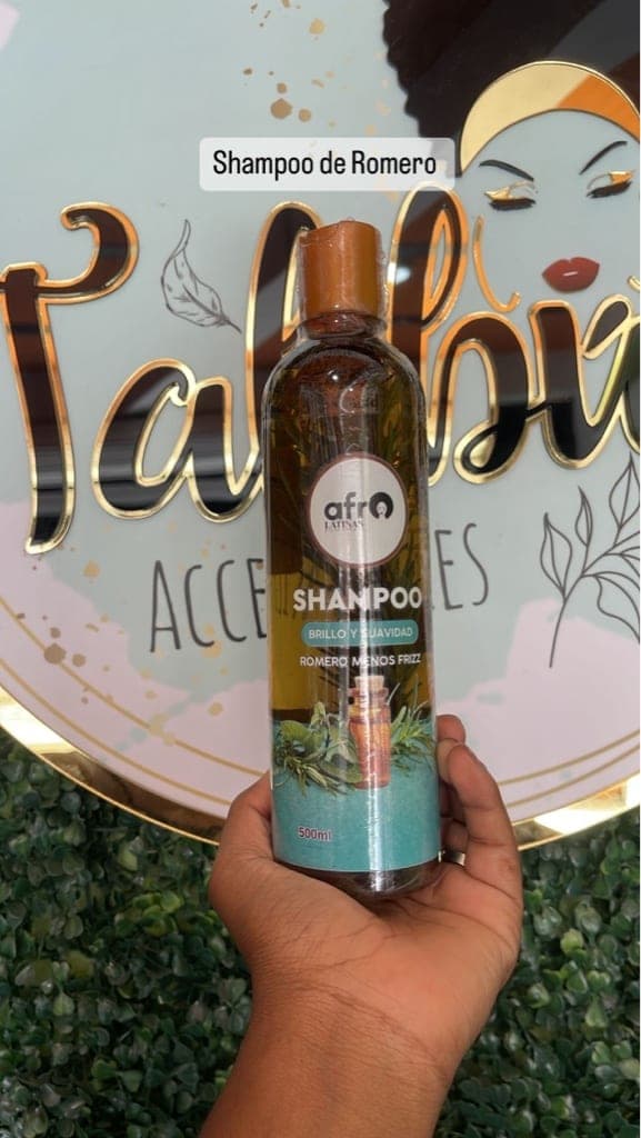 SHAMPOO DE ROMERO AFRO LATINAS